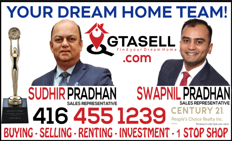 GTASELL Real Estate – Sudhir Pradhan and Swapnil Pradhan